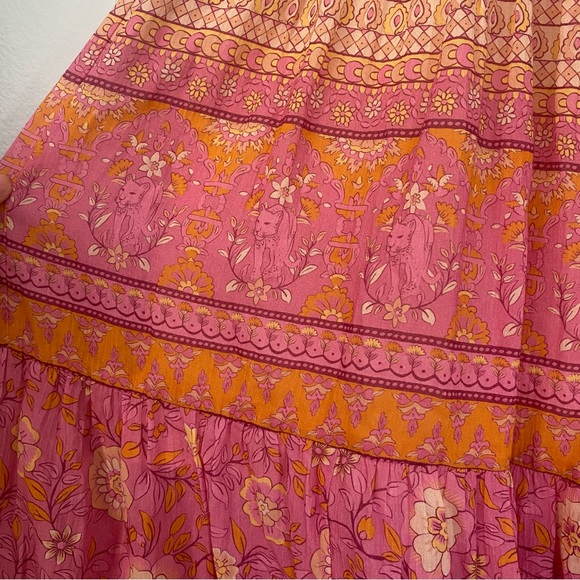 Spell & the Gypsy Utopia Maxi Dress in Pink size XL - Picture 4 of 7